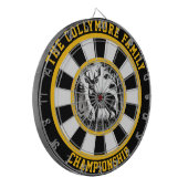 Circulair hert doel muur kunst dartbord (Voorkant Links)