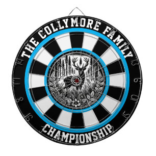 Circulair Herten Bullseye kunstwerk Dartbord