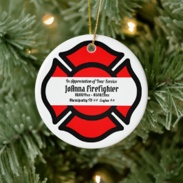 Circulair naar St. Florian (stijl 2) Keramisch Ornament