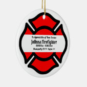 Circulair naar St. Florian (stijl 2) Keramisch Ornament (Rechts)