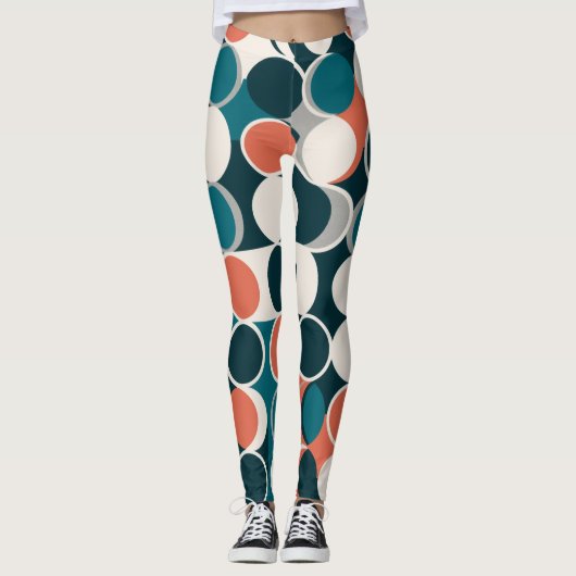 Circulair ontwerp leggings (Voorkant)