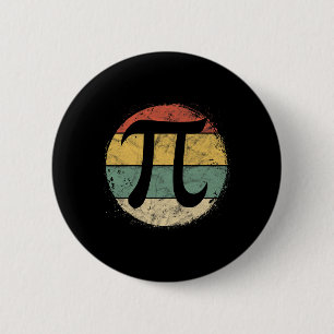 Circulair PI-symbool PI Dag Wiskunde Wetenschapsdo Ronde Button 5,7 Cm