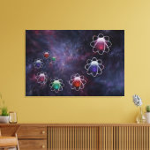 Circulair redeneren Canvas Print (Insitu (Woonkamer))
