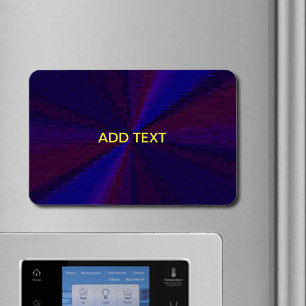 Circulair verlooppatroon blauw naar Paars Magneet