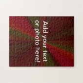 Circulair Verlooppatroon Rood tot Groen Legpuzzel (Horizontaal)