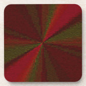 Circulair Verlooppatroon Rood tot Groen Onderzetter (Voorkant)