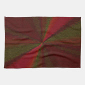 Circulair Verlooppatroon Rood tot Groen Theedoek (Horizontaal)