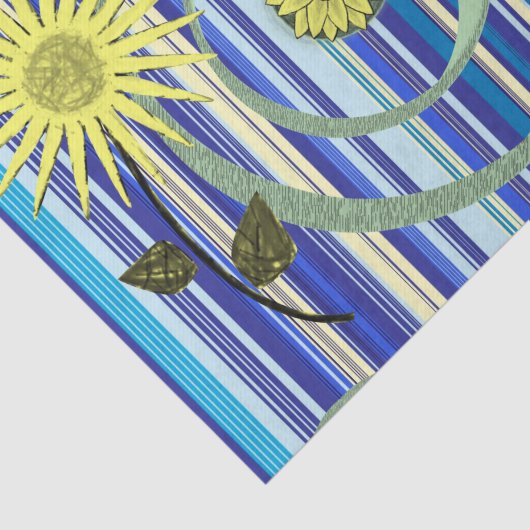 Circulair weefselstrop tissuepapier (Detail)