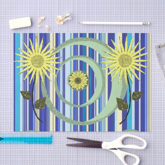 Circulair weefselstrop tissuepapier (Craft)