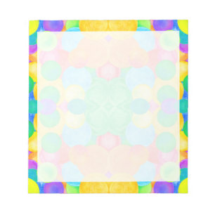 circulaire abstracte kunst notitieblok