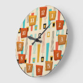 Circulaire atoomretrocar grote klok (Hoek)