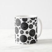 🌀 Circulaire beweging: de wervelende Polka-Mok Koffiemok (Voorkant rechts)