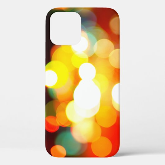 Circulaire Bokeh: Kerst Licht Abstract Case-Mate iPhone Case (Achterkant)