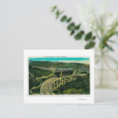 Circulaire brug, Mt. LoweMt. Lowe, CA Briefkaart (Staand voorkant)
