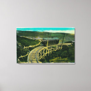 Circulaire brug, Mt. LoweMt. Lowe, CA Canvas Afdruk