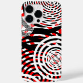 Circulaire Chaos Case-Mate iPhone Case (Achterkant)