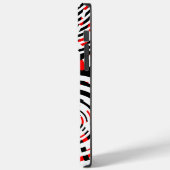 Circulaire Chaos Case-Mate iPhone Case (Achterkant / Links)