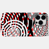 Circulaire Chaos Case-Mate iPhone Case (Achterkant (horizontaal))