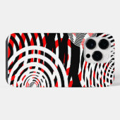Circulaire Chaos iPhone Hoesje (Achterkant horizontaal)