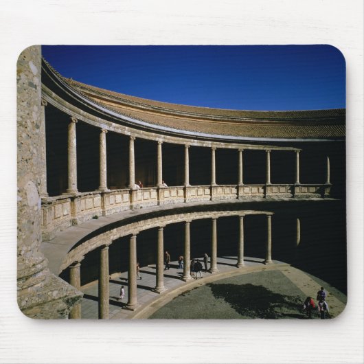 Circulaire Courtyard van het paleis Charles Muismat (Voorkant)