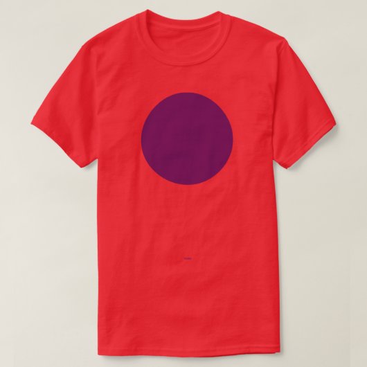 Circulaire Crayola Violet T-shirt (Design voorkant)