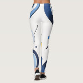 Circulaire Dimensie Dans Abstract Leggings (Achterkant)