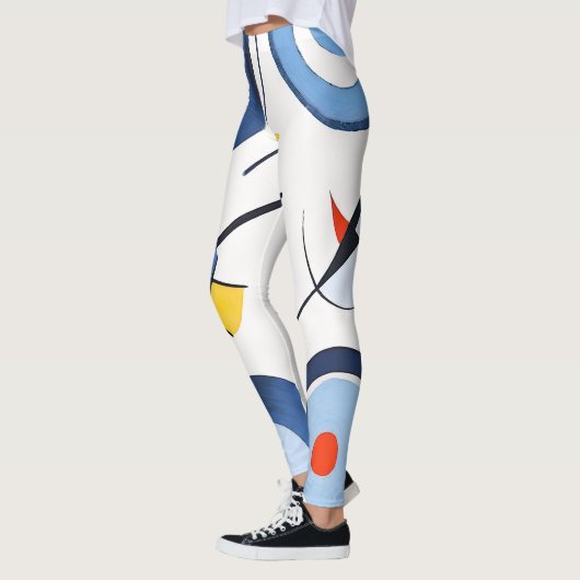 Circulaire Dimensie Dans Abstract Leggings (Links)
