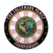 Circulaire eland met overlay van het doel dartbord (Voorkant)