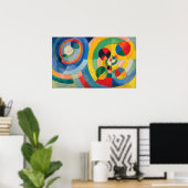 Circulaire formulieren van Robert Delaunay Poster (Thuiskantoor)