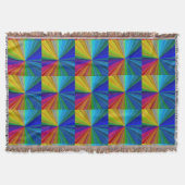 Circulaire gradiënt Regelboog Deken (Voorkant)