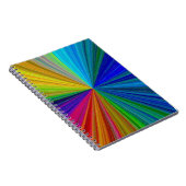 Circulaire gradiënt Regelboog Notitieboek (Rechterzijde)