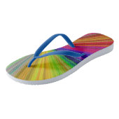 Circulaire gradiënt Regelboog Teenslippers (Schuin)