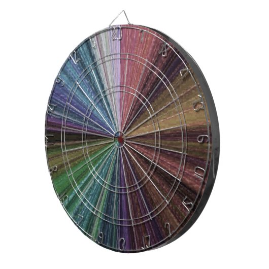 Circulaire gradiënt, regenboog dartbord (Voorkant Rechts)