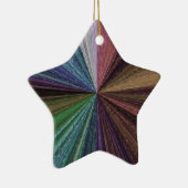 Circulaire gradiënt, regenboog keramisch ornament (Rechts)