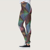 Circulaire gradiënt, regenboog leggings (Links)