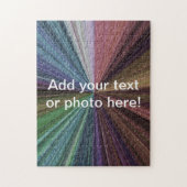 Circulaire gradiënt, regenboog legpuzzel (Verticaal)