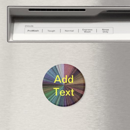 Circulaire gradiënt, regenboog magneet (Insitu (Vaatwasser))