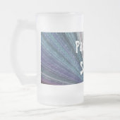 Circulaire gradiënt, regenboog matglas bierpul (Links)