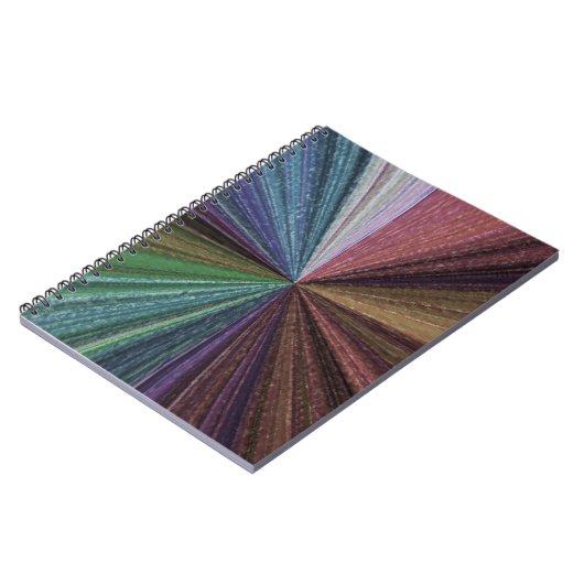 Circulaire gradiënt, regenboog notitieboek (Linkerzijde)