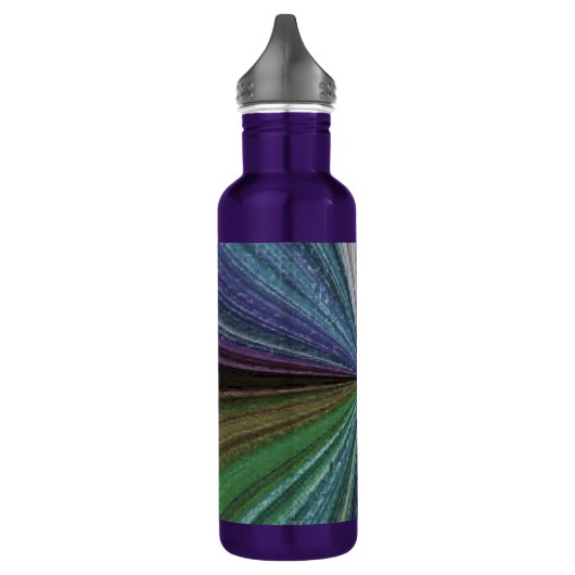 Circulaire gradiënt, regenboog waterfles  (Links)