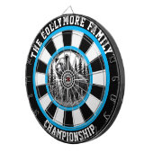 Circulaire grizzly met doelbedekking dartbord (Voorkant Rechts)