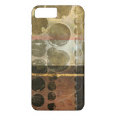 Circulaire groene druppeltjes Case-Mate iPhone case (Achterkant)