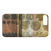 Circulaire groene druppeltjes Case-Mate iPhone case (Achterkant (Horizontaal))