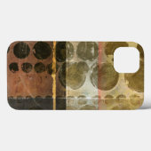 Circulaire groene druppeltjes Case-Mate iPhone case (Achterkant (horizontaal))