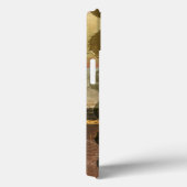 Circulaire groene druppeltjes Case-Mate iPhone case (Achterkant / Rechts)