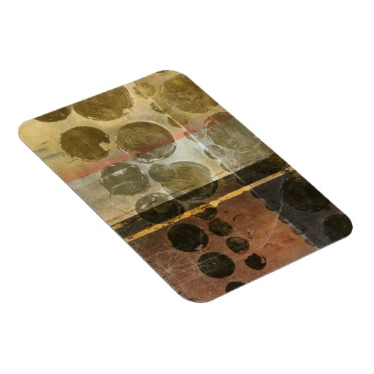 Circulaire groene druppeltjes magneet (Rechterzijde)