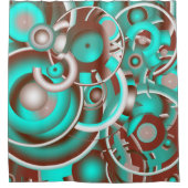 Circulaire hematocriet douchegordijn (Voorkant)