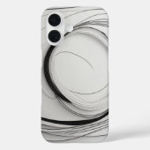 circulaire lijnkunst Case-Mate iPhone case (Achterkant)