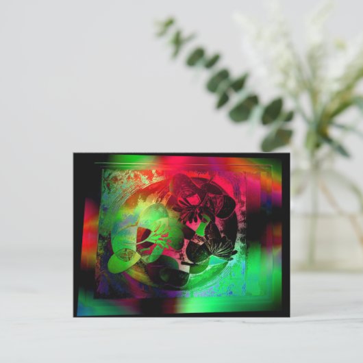 Circulaire logica vervolg briefkaart (Staand voorkant)