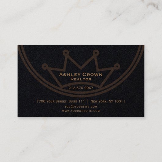 Circulaire Logo Visitekaartje (Achterkant)